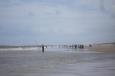 Het was druk op het strand