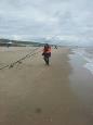 Toch best wel vermoeiend dat lopen