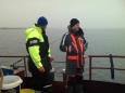 Frank en Menno houden hun handen warm 