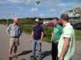 Harm Paul Menno en Dan lekker in de zon