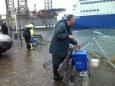 Markt heeft laast van de boot